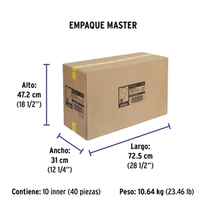 Volteck Pack de 4 lámparas LED A19 16 W (equiv. 100 W), luz de día