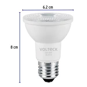 Lámpara de LED 6 W tipo PAR 20 luz de día, blíster, Volteck