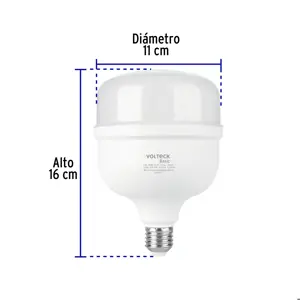 Volteck Lámpara LED alta potencia 35W (equiv. 300W) luz de día Basic