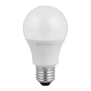 Lámpara LED A19 6 W (equiv. 40 W) luz cálida blíster Volteck