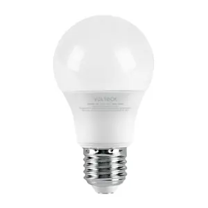 Lámpara LED A19 6 W (equiv. 40 W) luz cálida blíster Volteck