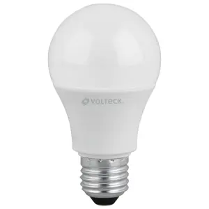 Lámpara LED A19 6 W (equiv. 40 W) luz de día blíster Volteck
