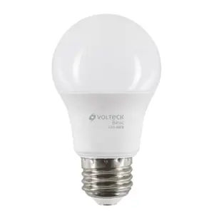 Volteck Lámpara LED A19 6 W (equiv. 40 W), luz de día, caja, Basic