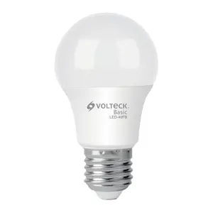 Volteck Lámpara LED A19 6 W (equiv. 40 W), luz de día, caja, Basic