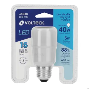 Lámpara de LED tipo barra 5 W luz de día, blíster, Volteck