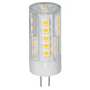 Volteck Lámpara de LED tipo cápsula 3 W base G4 luz cálida, blíster