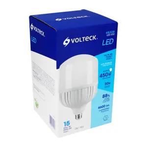 Volteck Lámpara LED alta potencia 50 W (equiv.450 W), luz de día