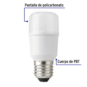 Lámpara de LED tipo barra 8 W luz de día, blíster, Volteck
