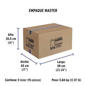 Lámpara LED A19 12 W (equiv. 75W) luz de día blíster Volteck