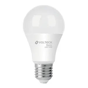 Volteck Lámpara LED A19 10 W (equiv. 75 W), luz de día, caja, Basic