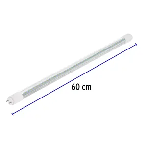 Volteck Tubo de LED T8 9 W base G13 pantalla de vidrio, Basic