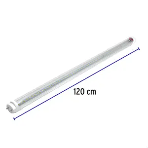 Tubo de LED T8 18 W base G13 pantalla policarbonato, Volteck
