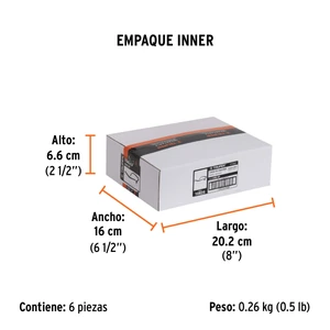 Lentes de seguridad espejo plata, Truper Vision