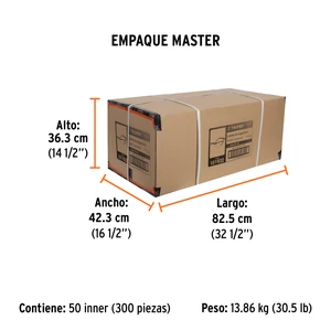Truper Lentes de seguridad transparentes con antiempaño, Vision