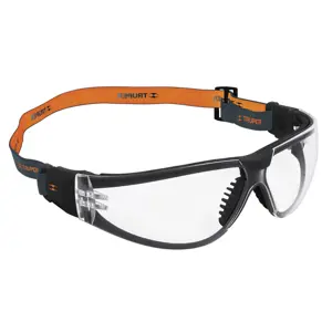 15304 / LEDE-ST-R Truper Lentes de seguridad, transparente con banda elástica, Active