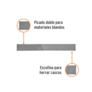 Lima escofina para herrar 14