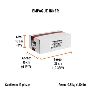 Lentes de seguridad ajustables transparentes, Truper Classic