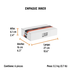 Truper Lentes de seguridad ajustables claros c/antiempaño, Classic