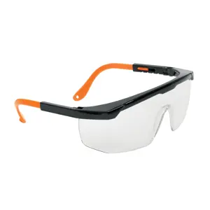 Truper Lentes de seguridad ajustables claros c/antiempaño, Classic