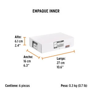 Lentes de seguridad ajustables ambar, Truper Classic