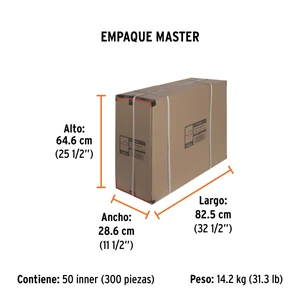Lentes de seguridad espejo plata, Truper Ultralite