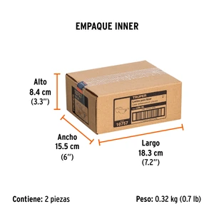 Lentes de seguridad para láser rojo, Truper