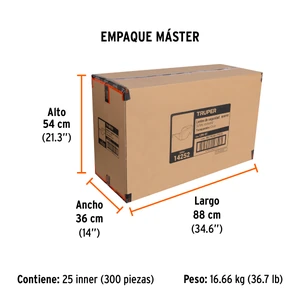 Lentes de seguridad transparentes, Truper Safe