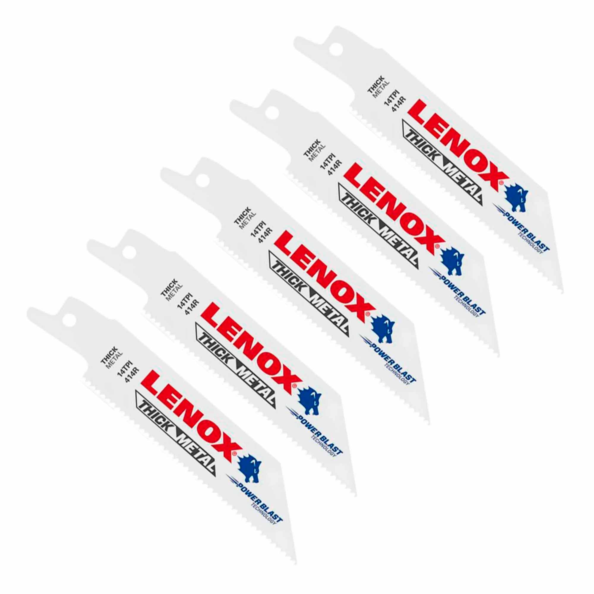 LENOX-A20550 / A20550 Hoja de Sierra Sable Bimetálica 4 x 3/4 Pulgadas 414R