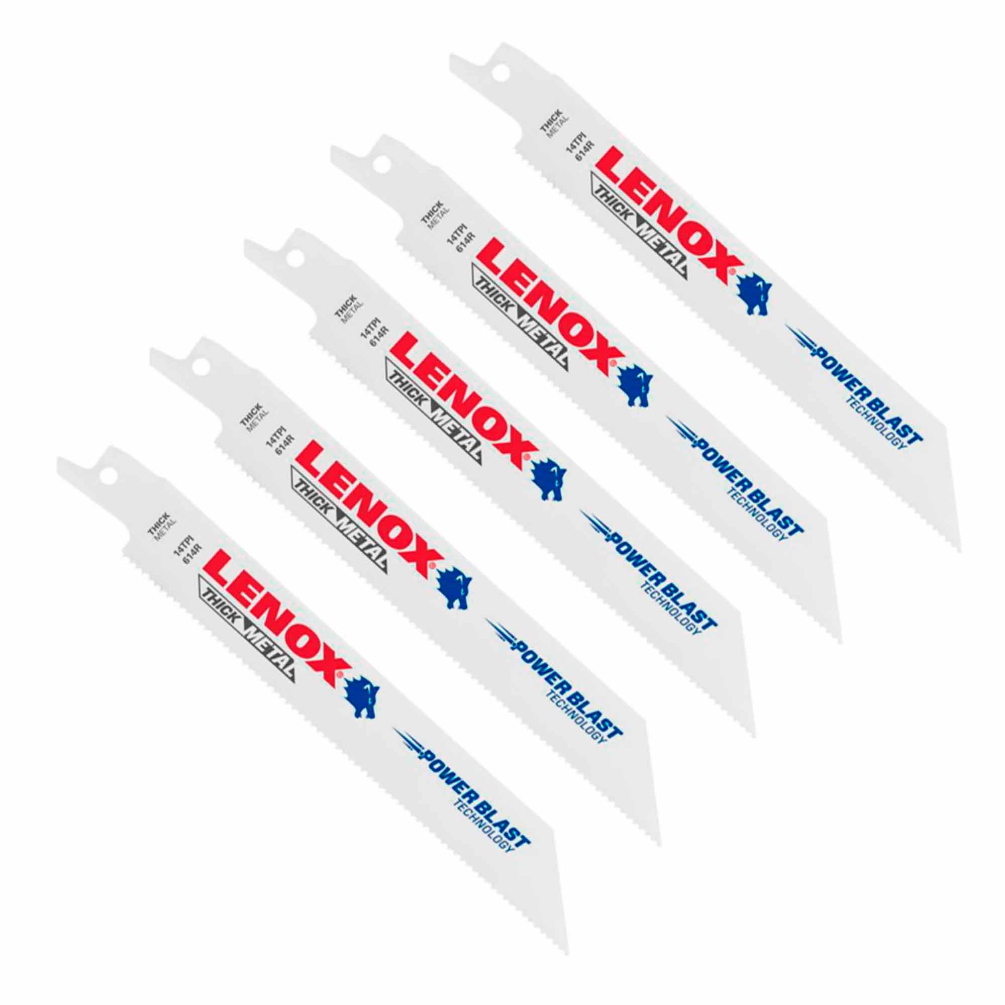 LENOX-A20564 / A20564 Hoja de Sierra Sable Bimetálica 6 x 3/4 Pulgadas 614R