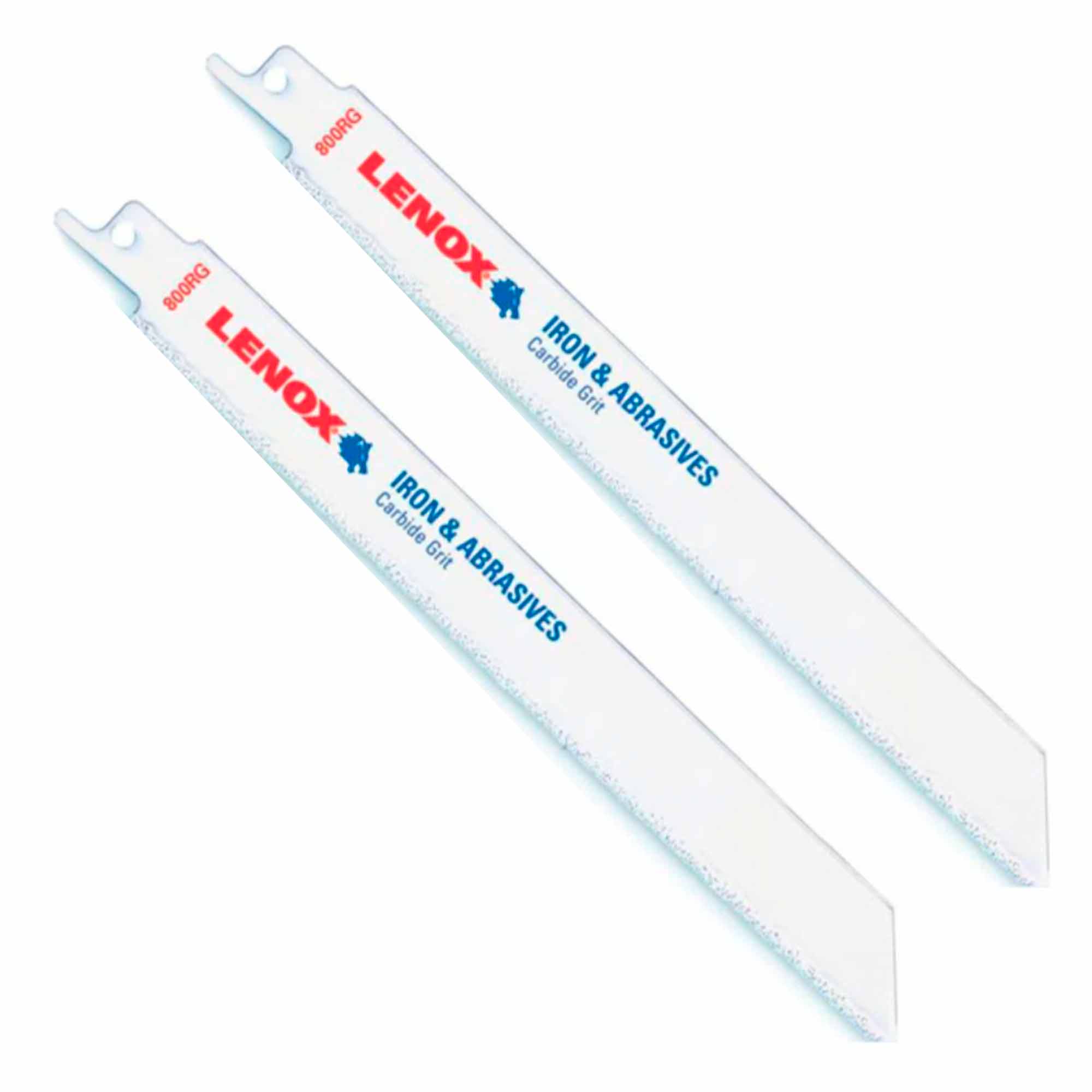 LENOX-A20576 / A20576 Hoja para Sierra Sable de Granalla de Carburo de 6 Pulgadas 600RG 2 piezas Hoja para Sierra Sable de Granalla de Carburo de 8 Pulgadas 800RG 2 piezas