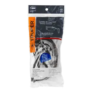 Truper Lentes seguridad espejo azul c/cordón ajustable, Sport