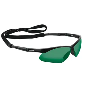 Lentes seguridad verde antiempaño c/cordón ajustable, Sport