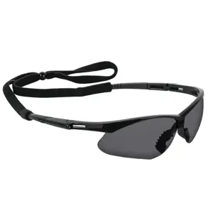 15172 / LESP-SN Truper Lentes seguridad grises antiempaño c/cordón ajustable, Sport