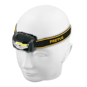 27083 / LI-CA-3AAAP Linterna de minero 3 LEDs 65 lm de 3 pilas AAA, Pretul