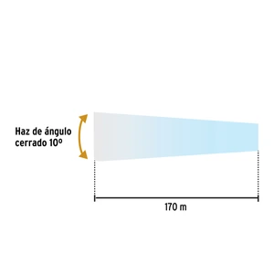Linterna de minero LED, 70 lm, recargable, PRETUL