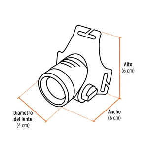 Linterna de minero LED 900 lm, recargable, TRUPER EXPERT