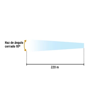 Linterna de minero LED 95 lm, recargable, PRETUL