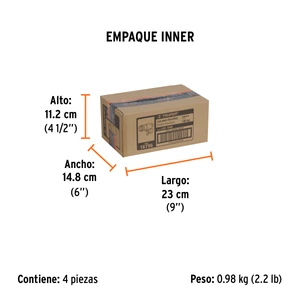 Truper Linterna delantera para bicicleta, 140 lm, recargable