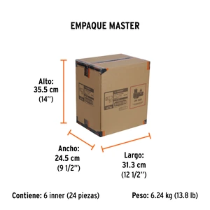 Truper Linterna delantera para bicicleta, 140 lm, recargable