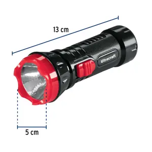 Linterna plástica de LED, 40 lm, recargable, ULTRACRAFT