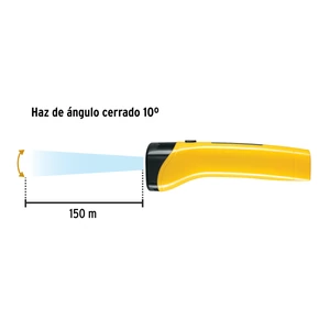 Linterna plástica de LED, 80 lm, recargable, PRETUL