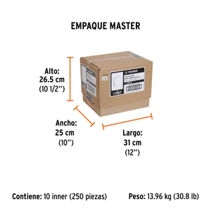 Lija para madera papel cabinet, grano 40, Truper