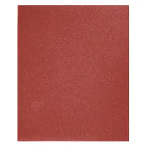 Lija de esmeril roja grano 120 de óxido de aluminio, Truper