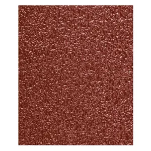 Lija de esmeril roja grano 36 de óxido de aluminio, Truper