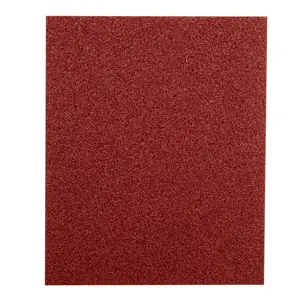 Lija de esmeril roja grano 50 de óxido de aluminio, Truper