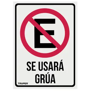 18347 / LIN-03 Truper Letrero de señalización 