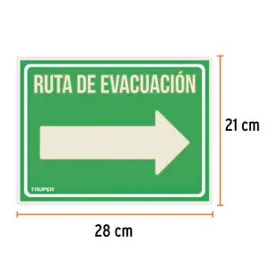 Truper Letrero de señalización 