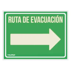 18368 / LIN-05 Truper Letrero de señalización 
