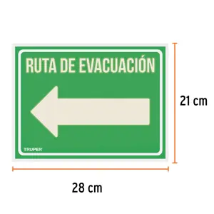 Truper Letrero de señalización 