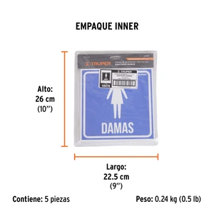 Letrero de señalización 